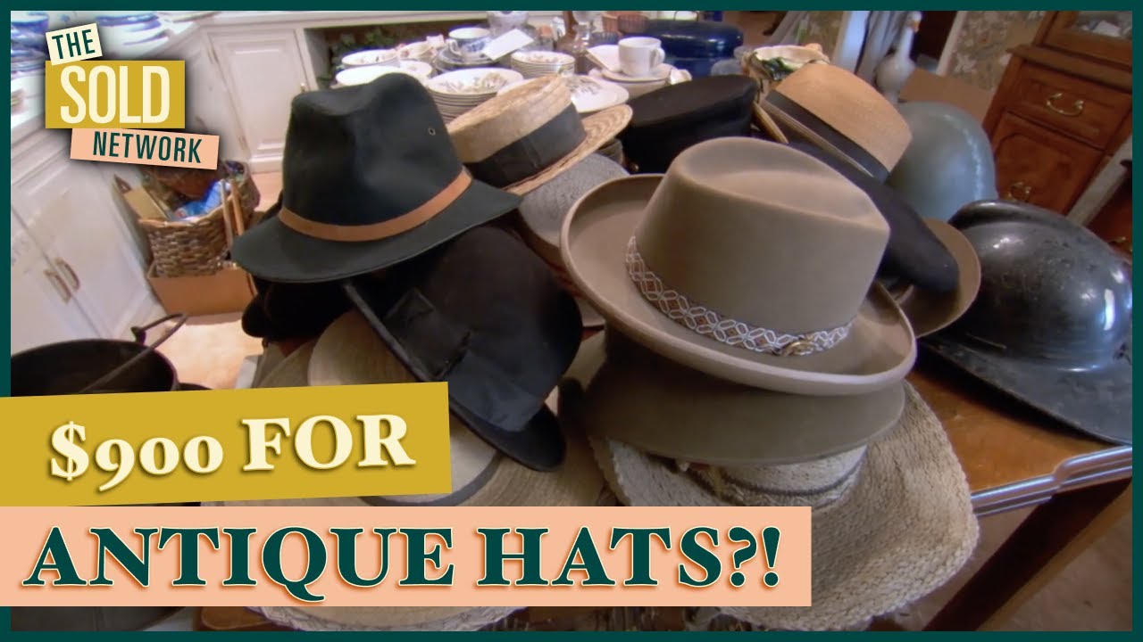 Estate Sale of Antique Hats and WWII Relics | Cash & Cari