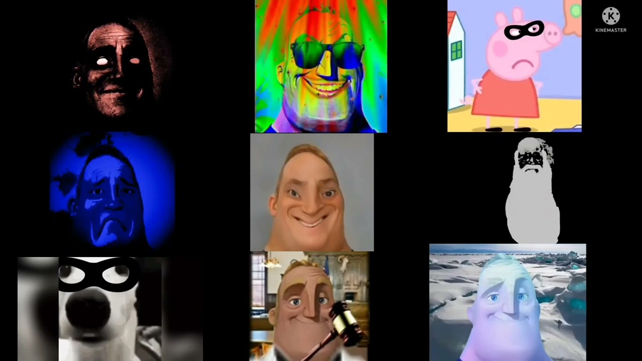 mr incredible Becoming everything All stars that they are in uncanny order