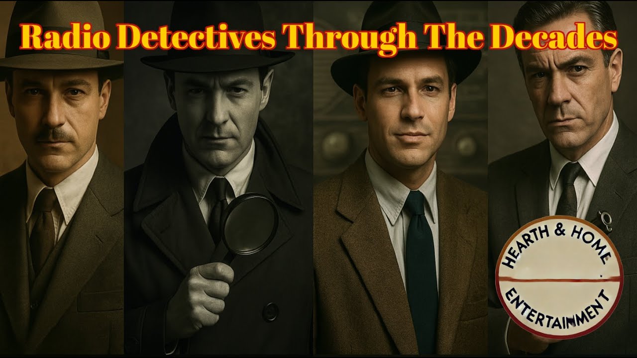 Radio Detectives Through the Decades (1930s–1960s) | Classic Mystery Marathon