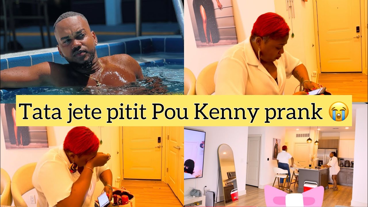 Kenny avili Tata😭men sak kraze relasyon an😭tata mechan prank sa kraze kè tata plat 