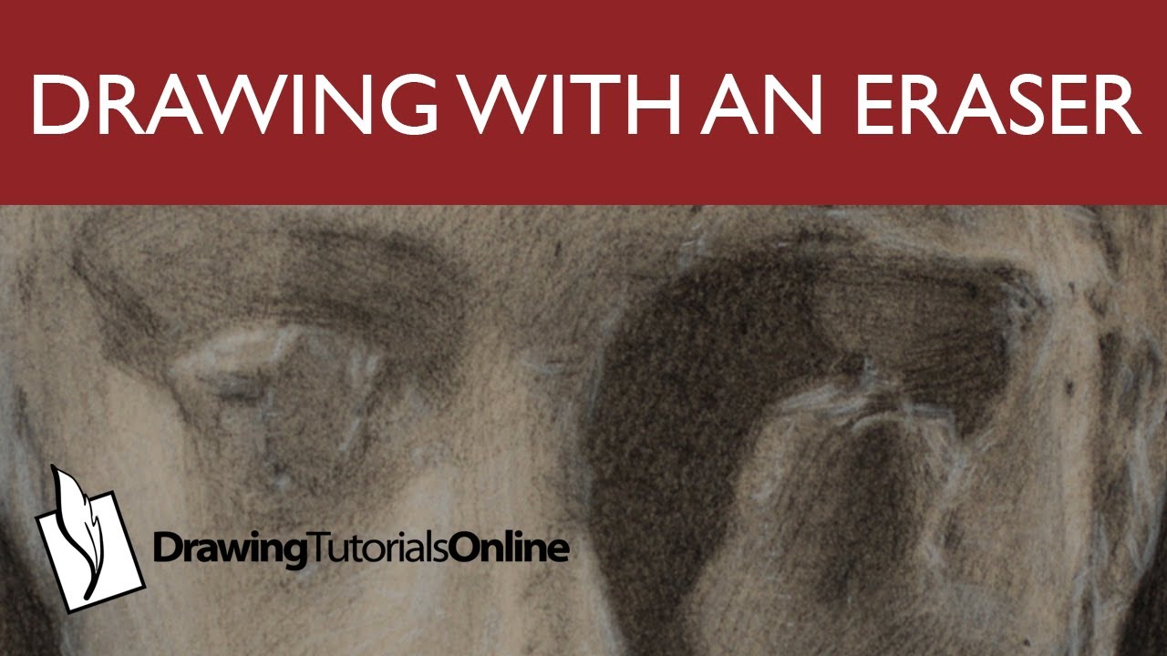 Adjusting Your Charcoal Drawing With An Eraser