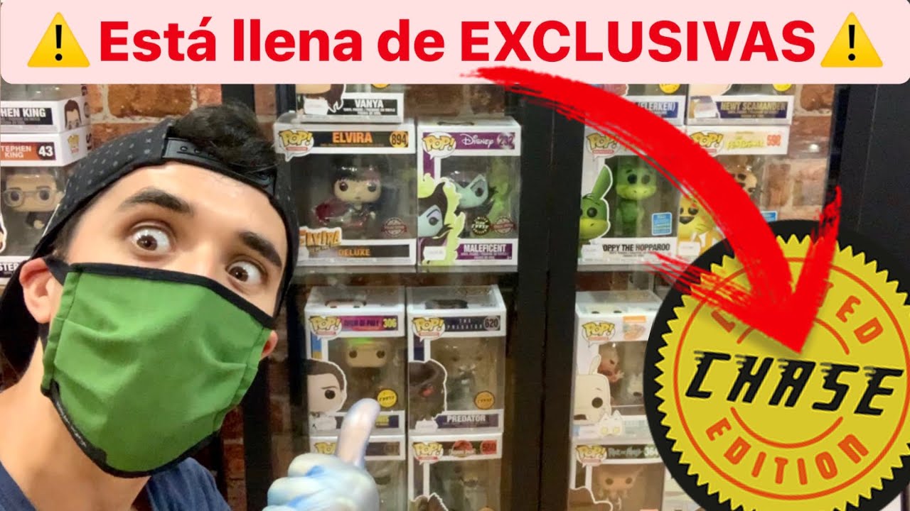 Esta tienda INCREÍBLE tiene MÁS de 100 FIGURAS EXCLUSIVAS ⚠️cazando funko pop CHASE Y EXCLUSIVOS⚠️