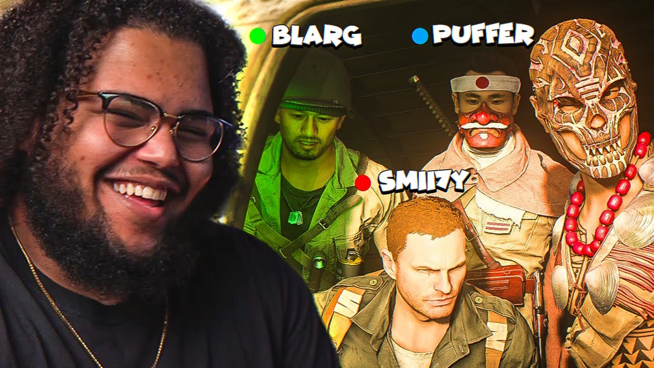 OUR FIRST EXPERIENCE ON THE NEW WARZONE MAP! (w/ Smii7y, Blarg, BigPuffer)