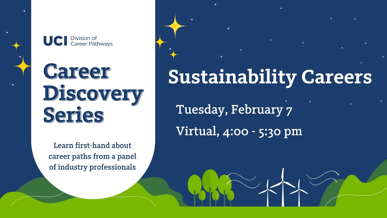 Career Discovery Series: Sustainability Careers