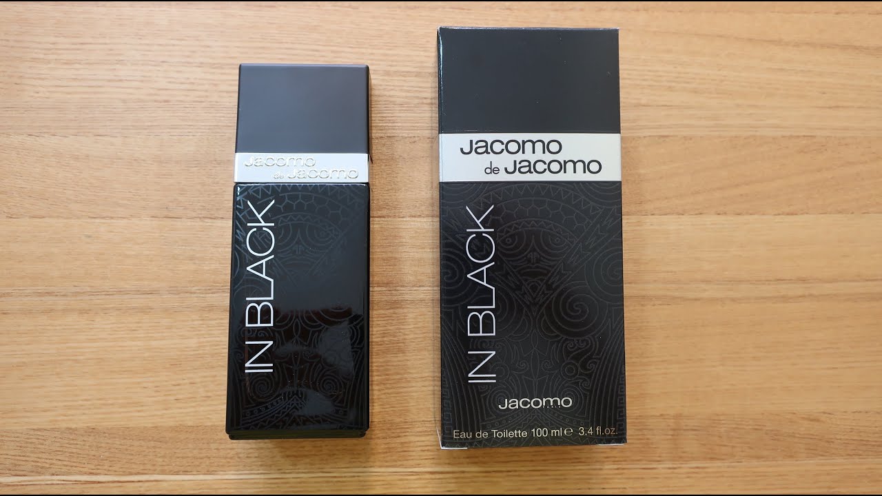 WOW! Jacomo De Jacomo In Black Unboxing & First Sniff Aromatic Fougère Woods Spice Nutty Floral Soap