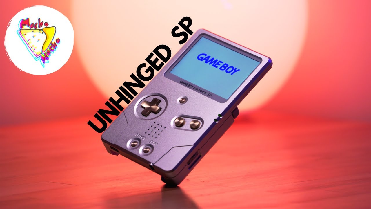 Металлический корпус GBA SP без шарнира! | Boxy Pixel Unhinged SP | Руководство по установке + обзор