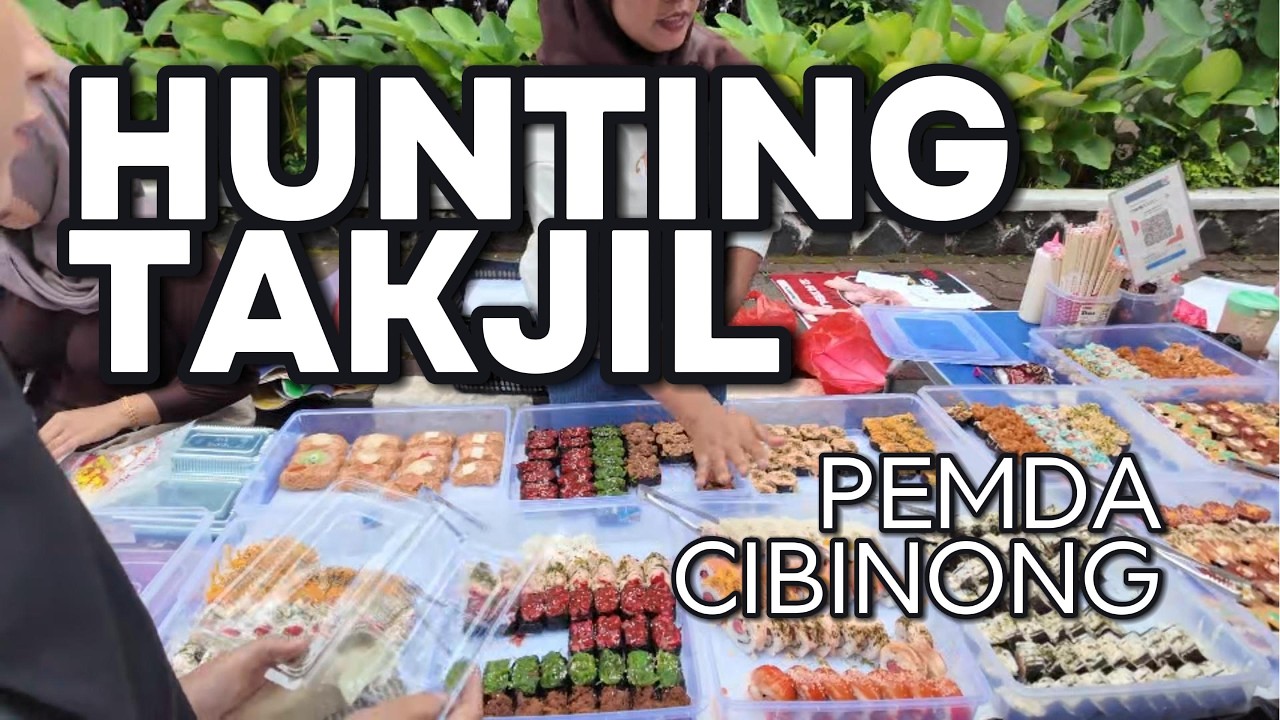 Cuma Bawa 100 Ribu! Borong Takjil Paling Viral di Pemda Cibinong
