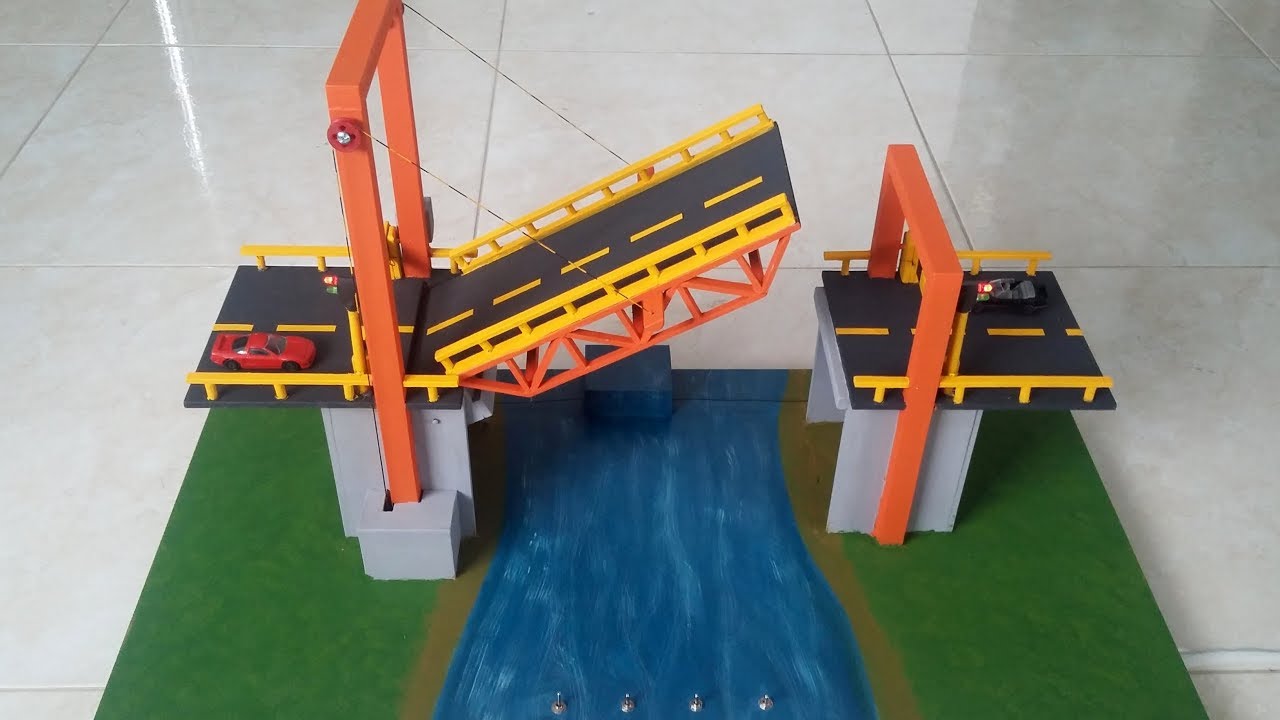 Maqueta puente levadizo