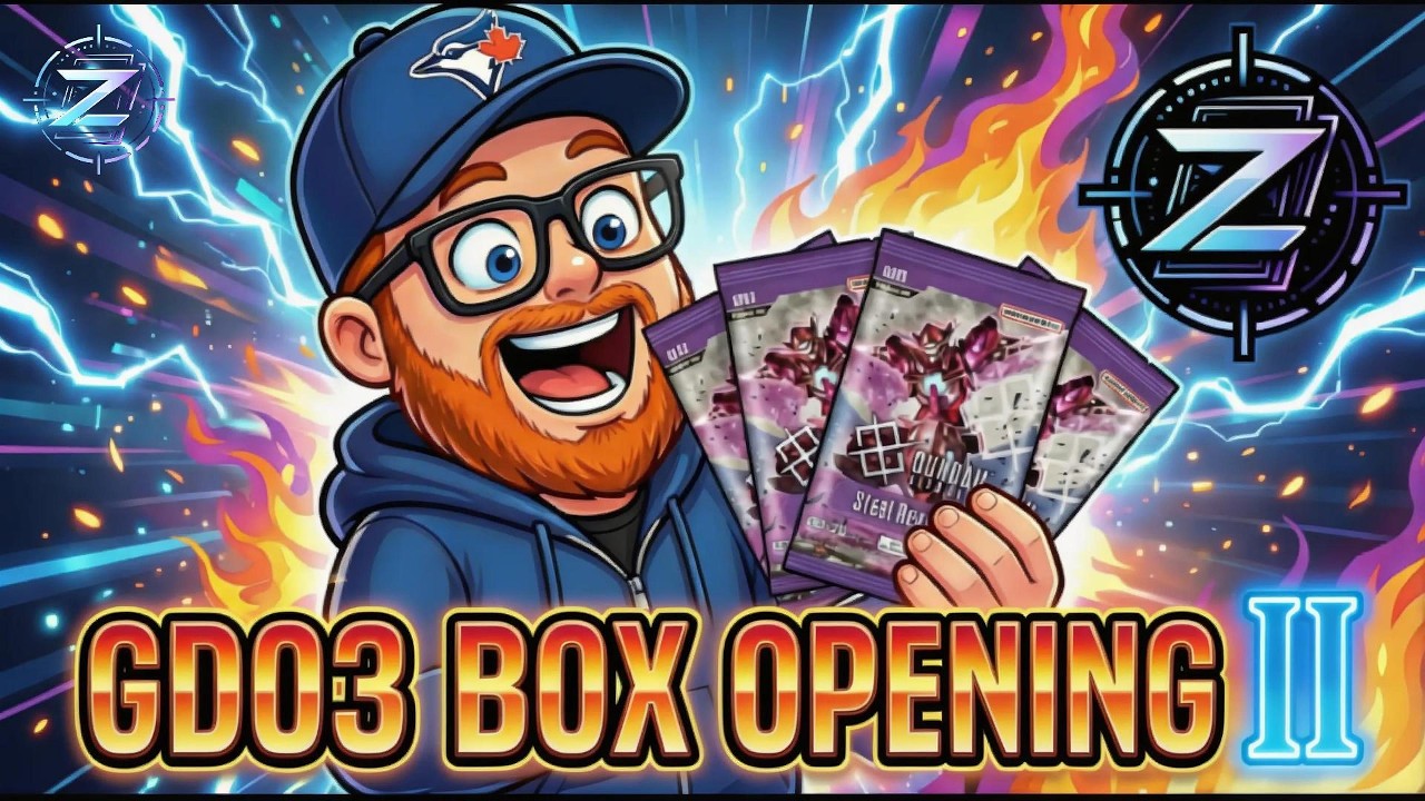 GD03 Steel Requiem Booster Box Opening (Full Box) | Gundam Card Game