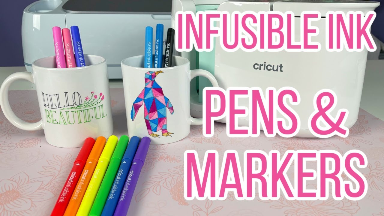 How to Use Cricut Infusible Ink Pens with Cricut Mug Press Tutorial