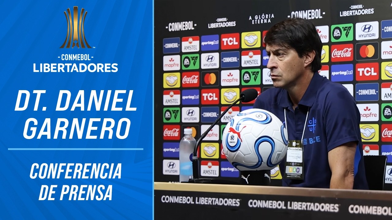 PLAY ▶️ | Conferencia DT Daniel Garnero tras triunfo UC sobre Cruzeiro.
