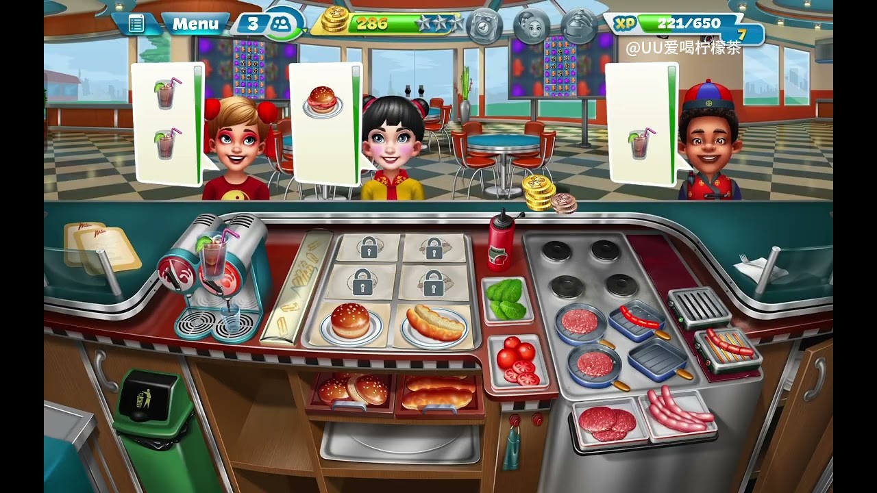 Cooking Fever ( Fast Food Court 15 )