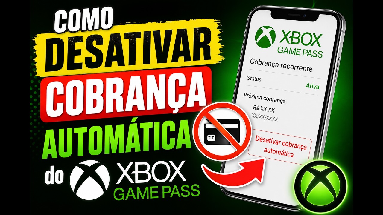 Como DESATIVAR COBRANÇA AUTOMÁTICA do Xbox Game Pass