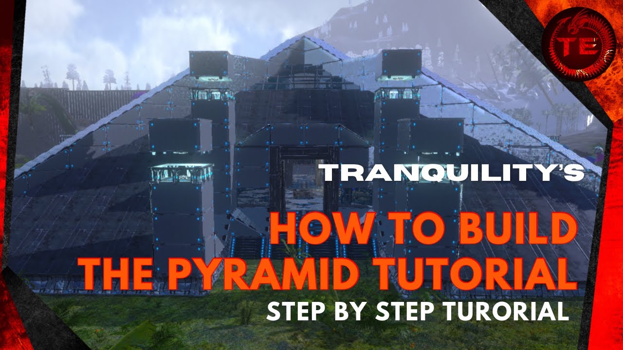 How To Build The Pyramid Base - Episode 2 | Ark Mobile Base Build | Step by Step Tutorial