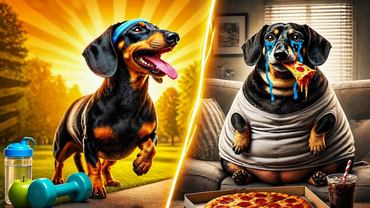 Fit vs Fat Dog Life! Cute & Funny Dog Video Compilation!