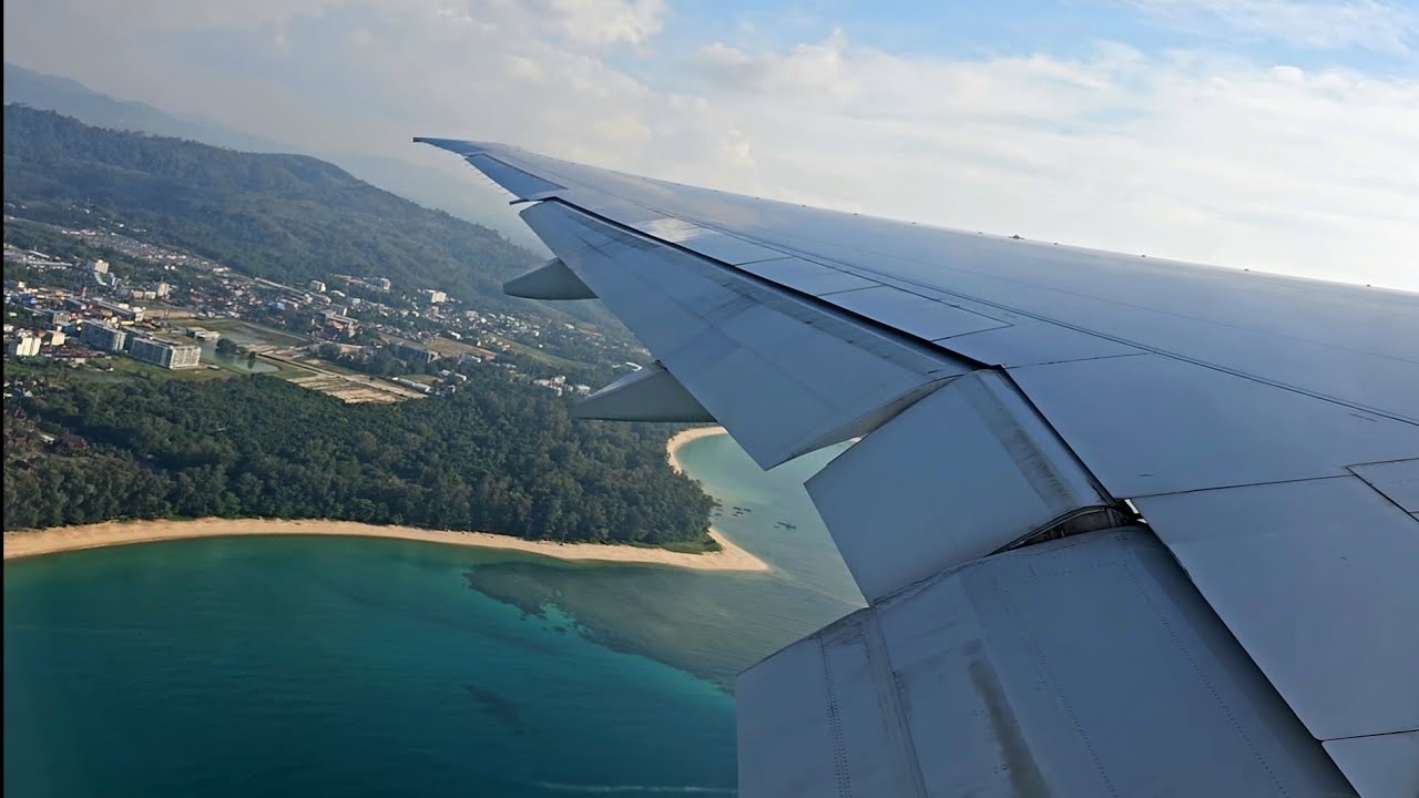 Qatar Airways B777 Phuket to Penang 