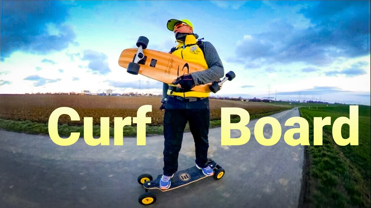 CURFBOARD - #UNBOXING & FIRST #RIDE - a #SurfSkateboard Story...