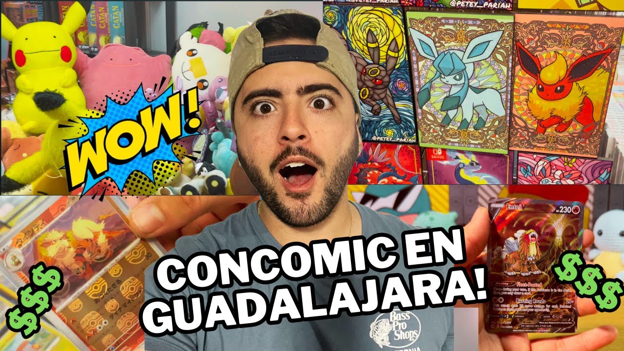 Fui A La Concomic En Guadalajara A Buscar Pokemon! (HITS INCREIBLES)