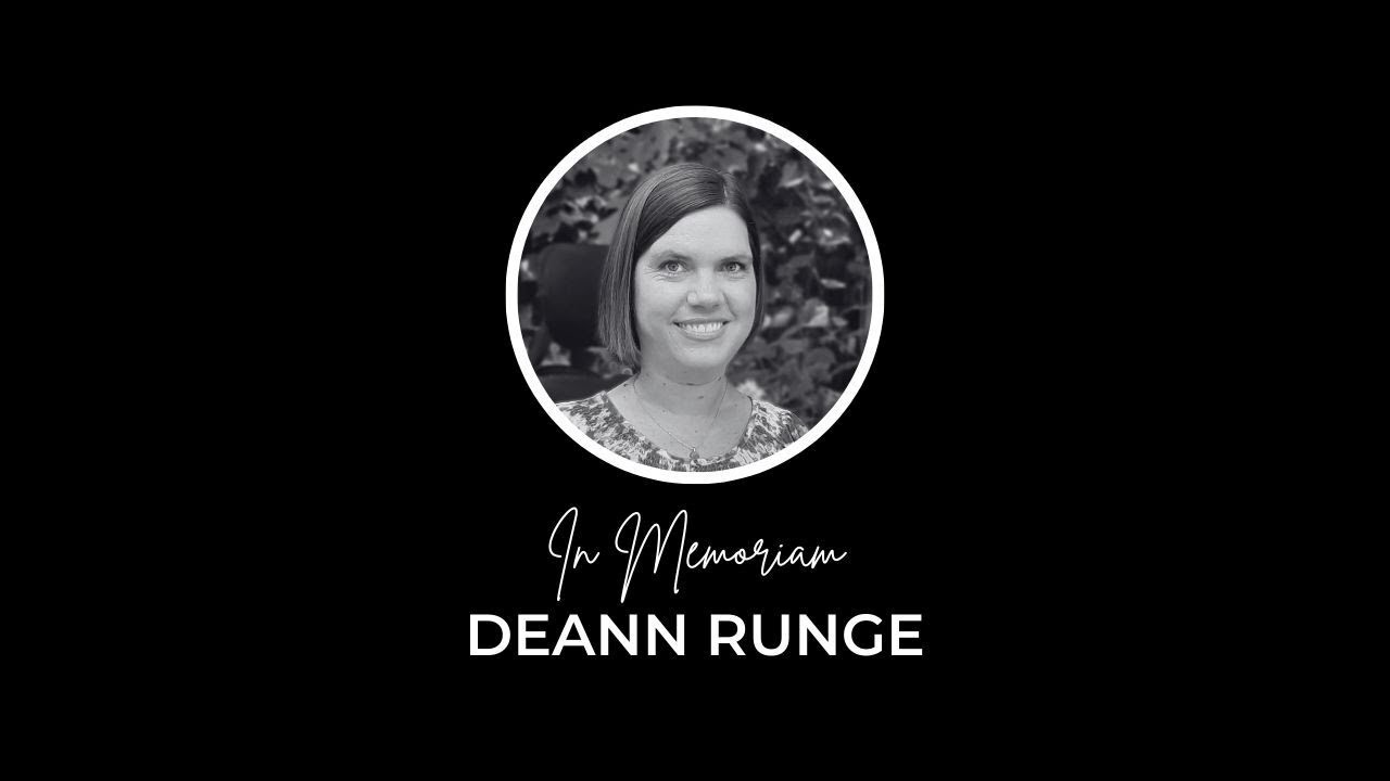 Celebrating the Life of DeAnn Runge
