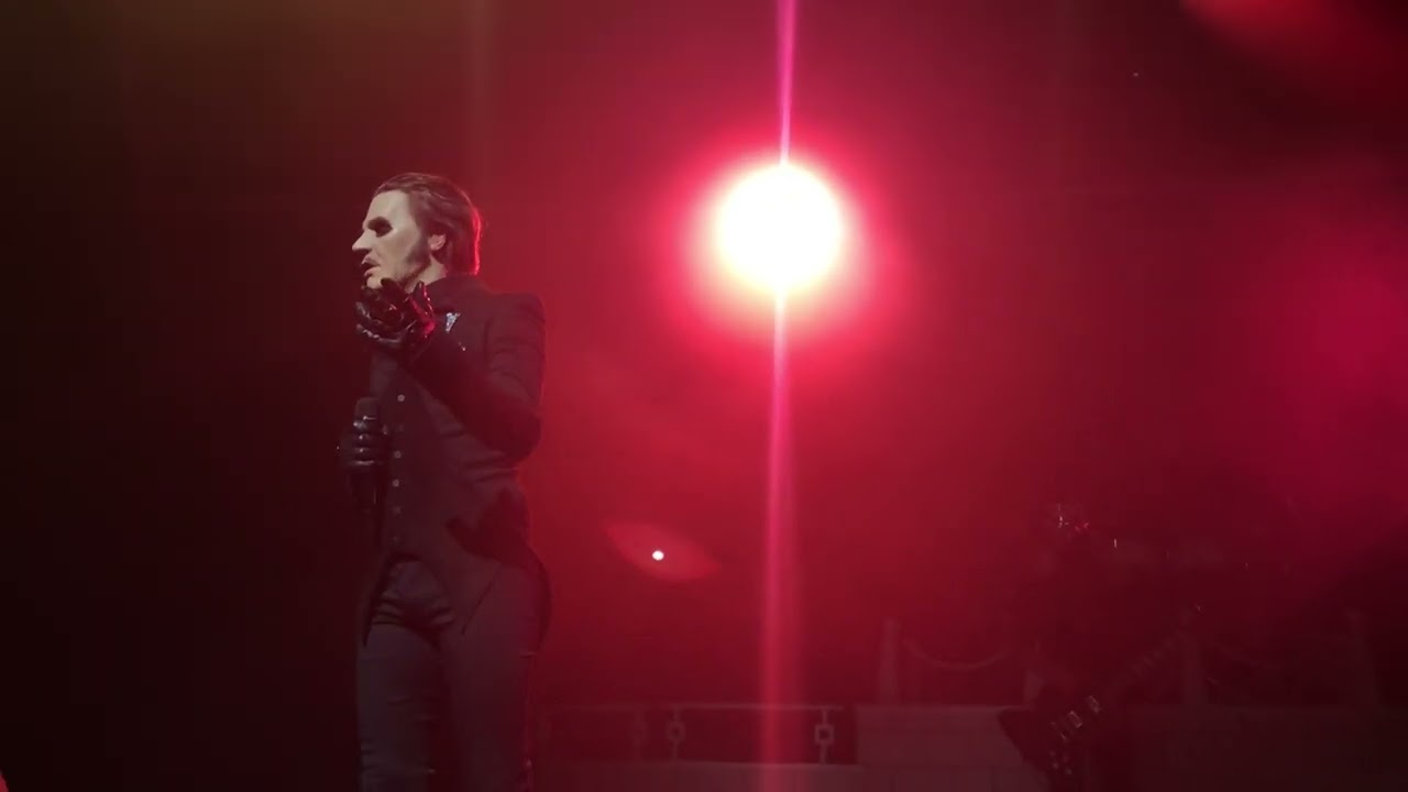 GHOST - Cardinal Copia   Speech - Live - Theater at Grand Prairie TX - October 25, 2018