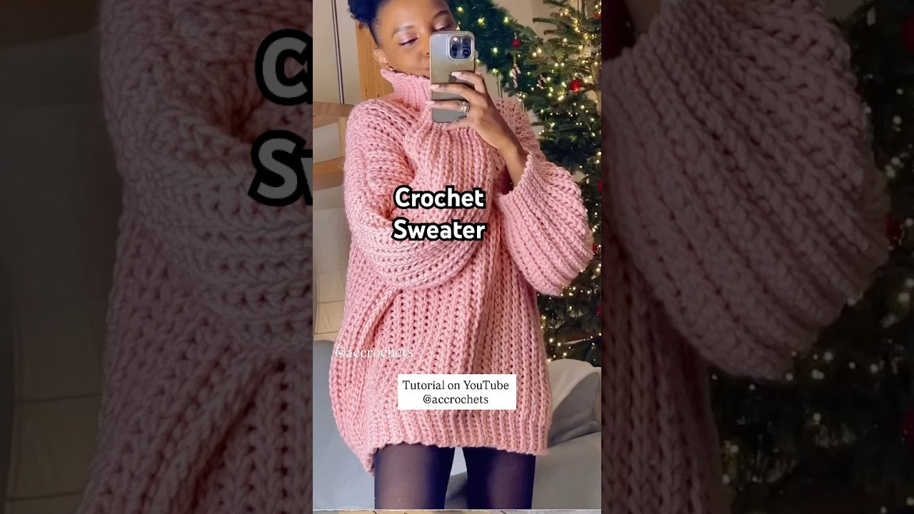 #crochet #sweater #tutorial #accrochets