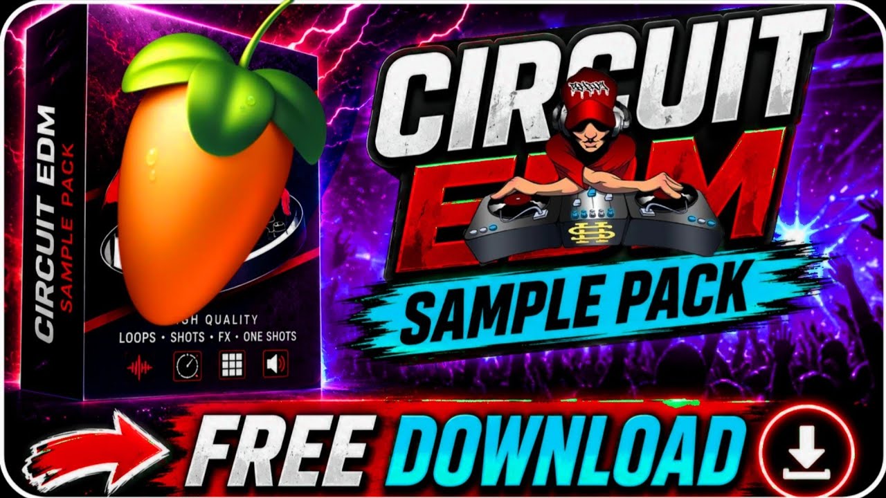 CIRCUIT TRANCE FREE DOWNLOAD LINK 🔗 EDM CIRCUIT SAMPLE PACK ||  LOOP PACK || FREE DOWNLOAD