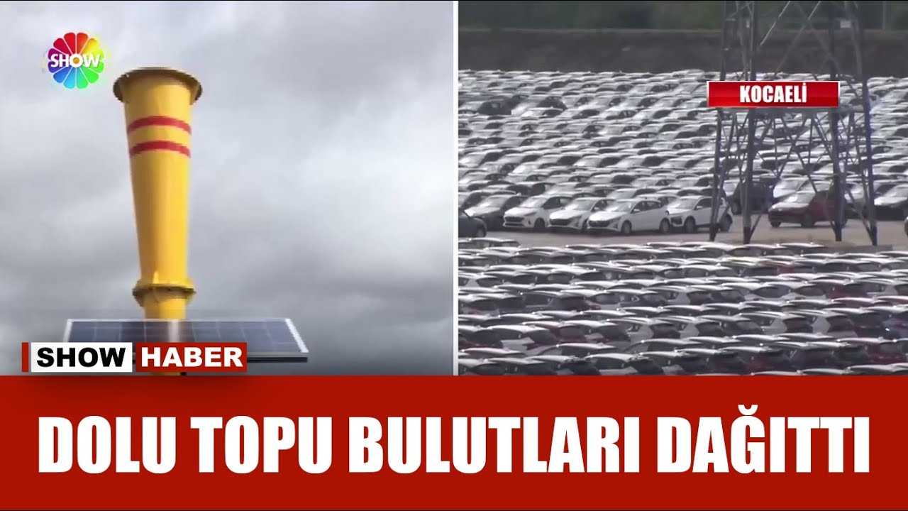 Yağmur bekleyen vatandaşa 'dolu topu' şoku!
