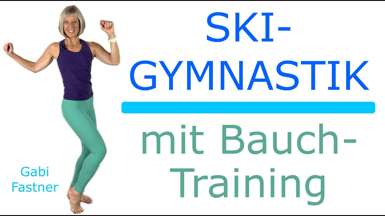 ⛷️ 40 min. Skigymnastik und Bauchmuskeltraining | Fit & vorbereitet für den Wintersport, ohne Geräte