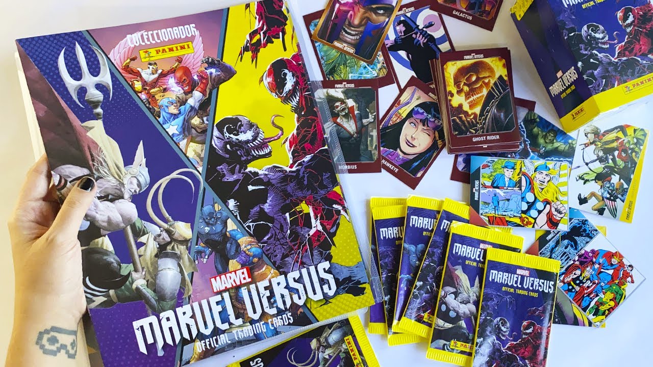 Tarjetas MARVEL VERSUS 💪 Panini Mexico 2023