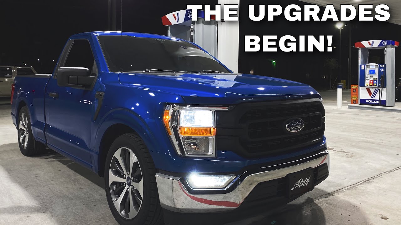 DROP , WHEELS , TINT AND LEDS ON MY 2021 F150!