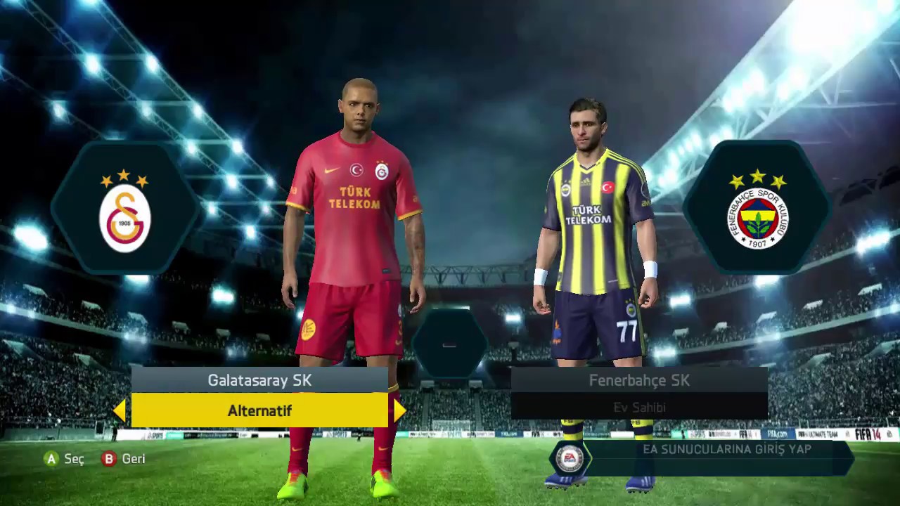 Nostalji / FIFA 14 Türkiye Ligi Yama / Galatasaray - Fenerbahçe