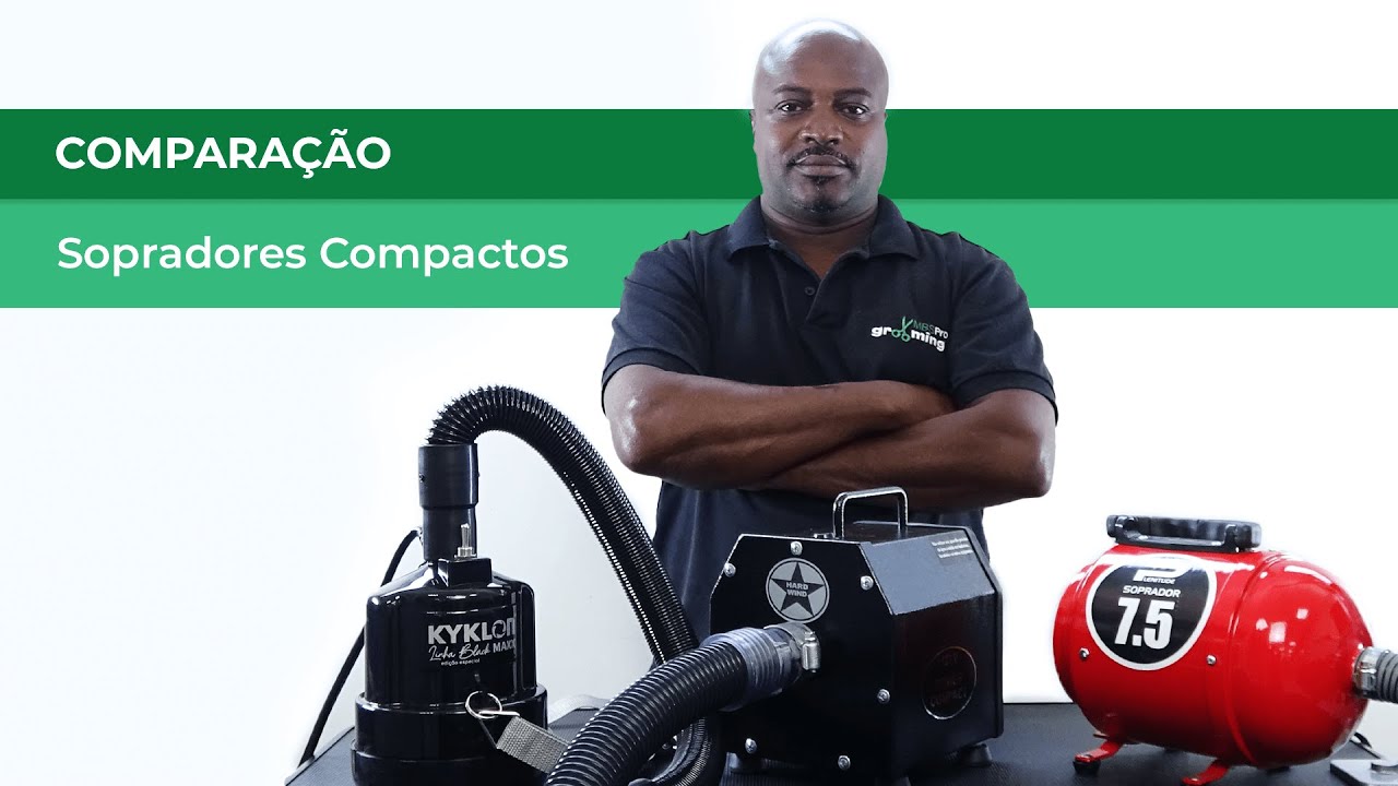 Comparativo Sopradores Compactos - Kyklon, Hard Wind e Plenitude
