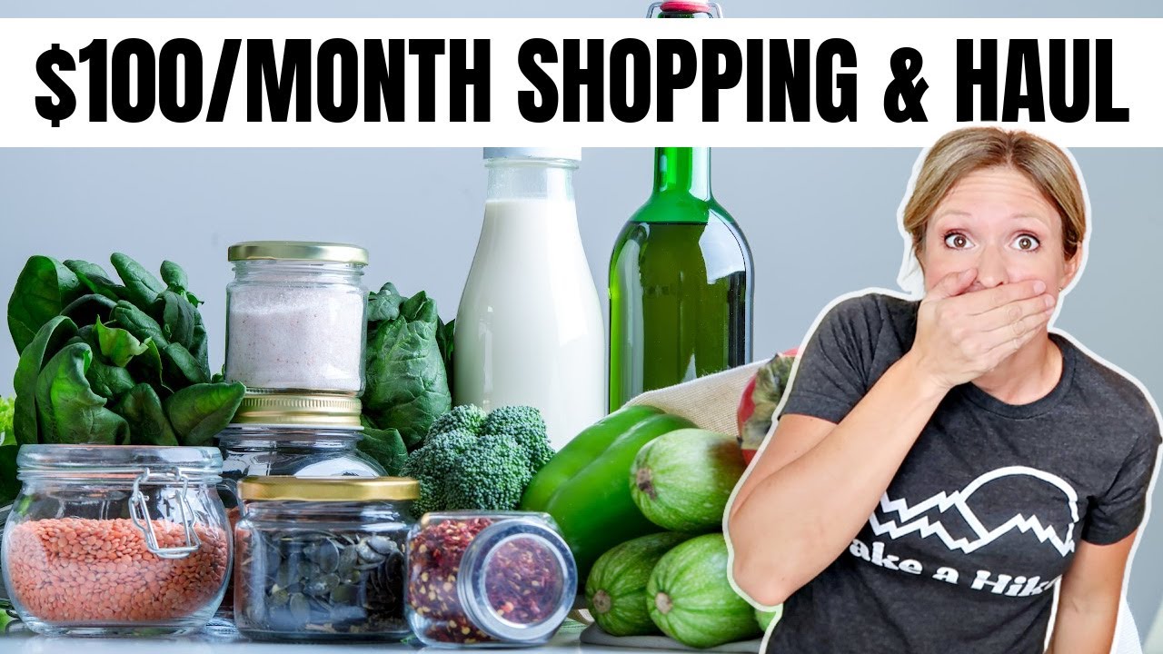 Budget Shopping For $100 a Month: Extreme Grocery Shopping and Haul