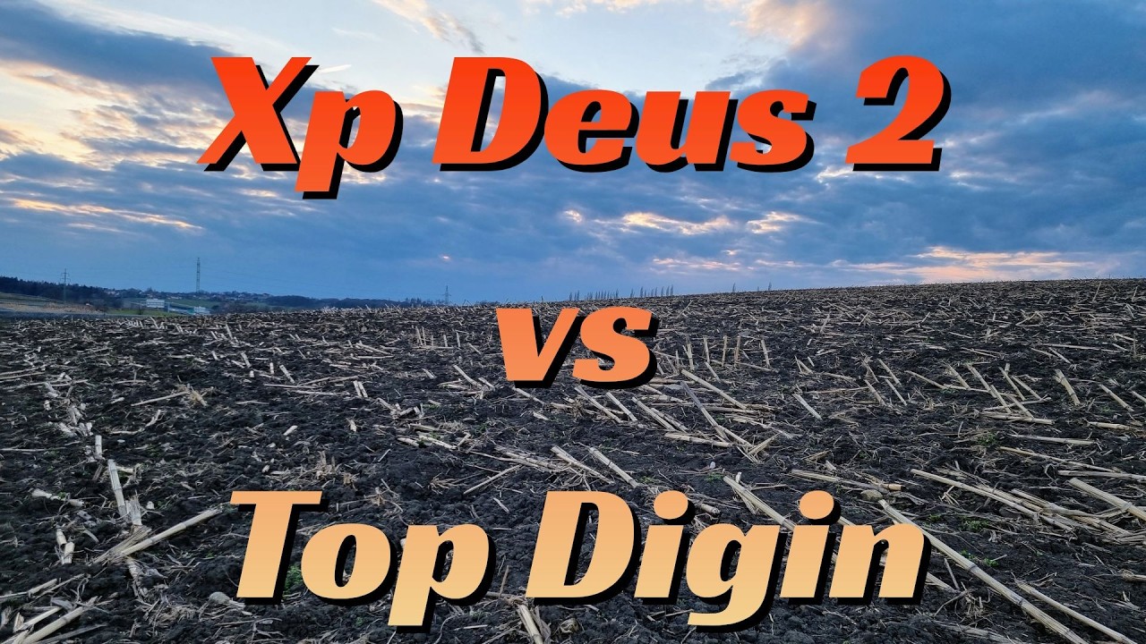 XP Deus 2 2.0   pole testowe TOP DIGIN cewka 11
