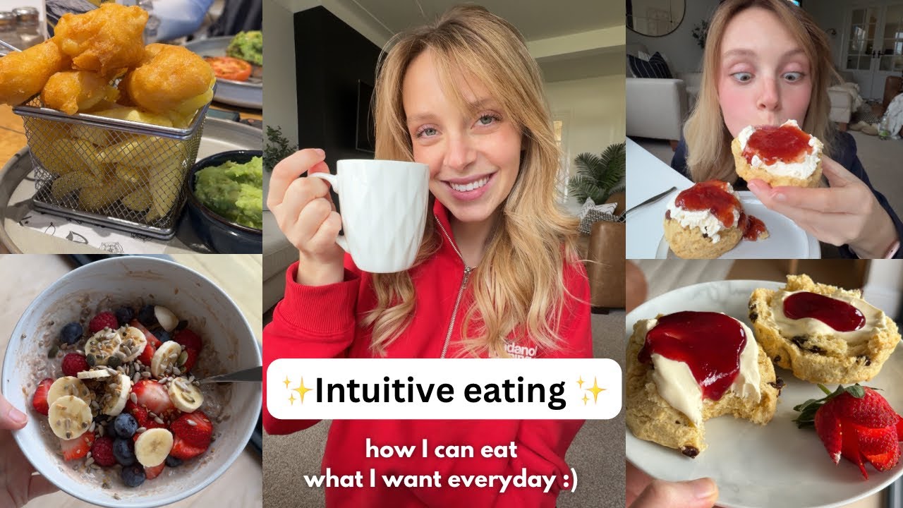 How I eat intuitively everyday | finding food freedom & intuitive eating Q&A