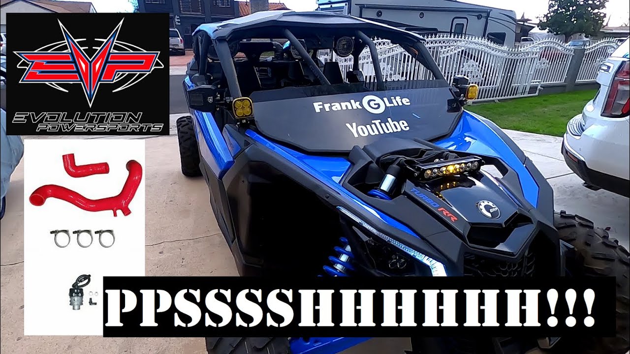 2021 CAN AM Maverick X3 GETS BLOW OFF VALVE 💨💨💨 and CHARGE TUBES EVO POWERSPORTS EP - 131