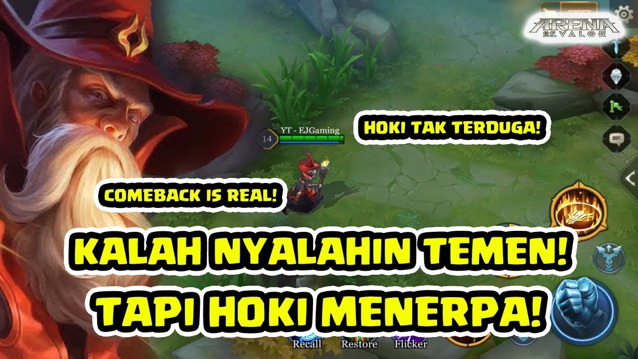 Comeback! Ignis Menang Hoki! Kalah Nyalahin Temen! Menang Muji Temen! - Arena of Valor AOV