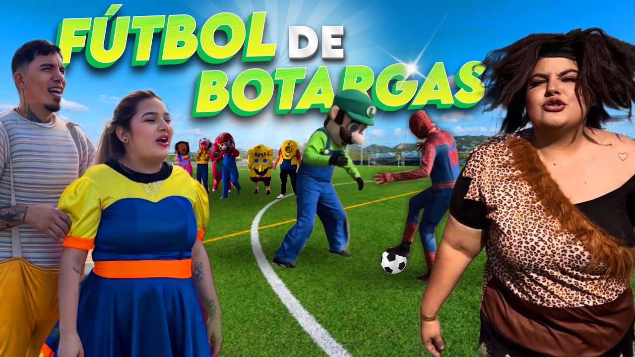 CHULE Y CHRIS VS LOS TETAS // FUTBOL DE BOTARGAS 🐻⚽️