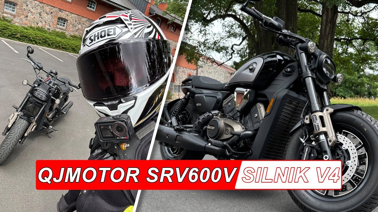 QJMOTOR SRV 600V - Cruiser z silnikiem V4!