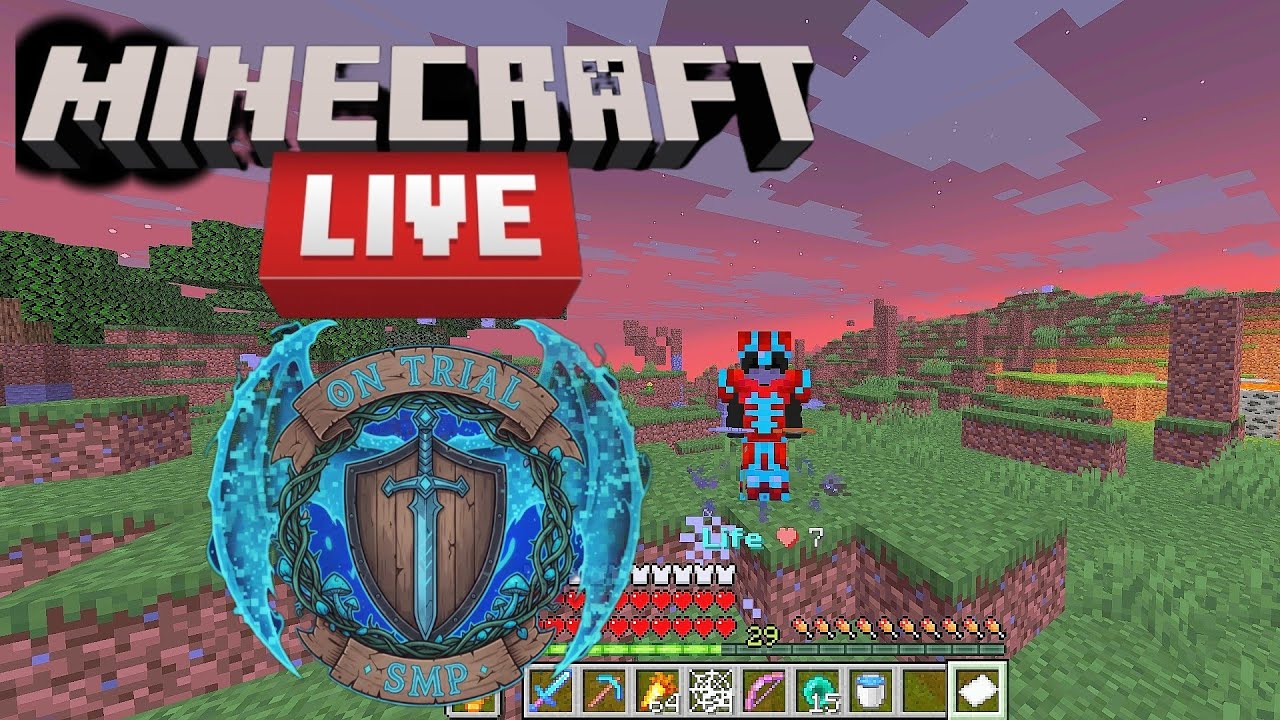 Grinding For A war In Trial Smp | #trialsmps1