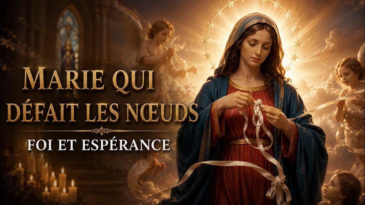 MARIE QUI DÉFAIT LES NOEUDS – PRIEZ CETTE PRIÈRE UNE FOIS ET RECEVEZ VOTRE MIRACLE AUJOURD’HUI