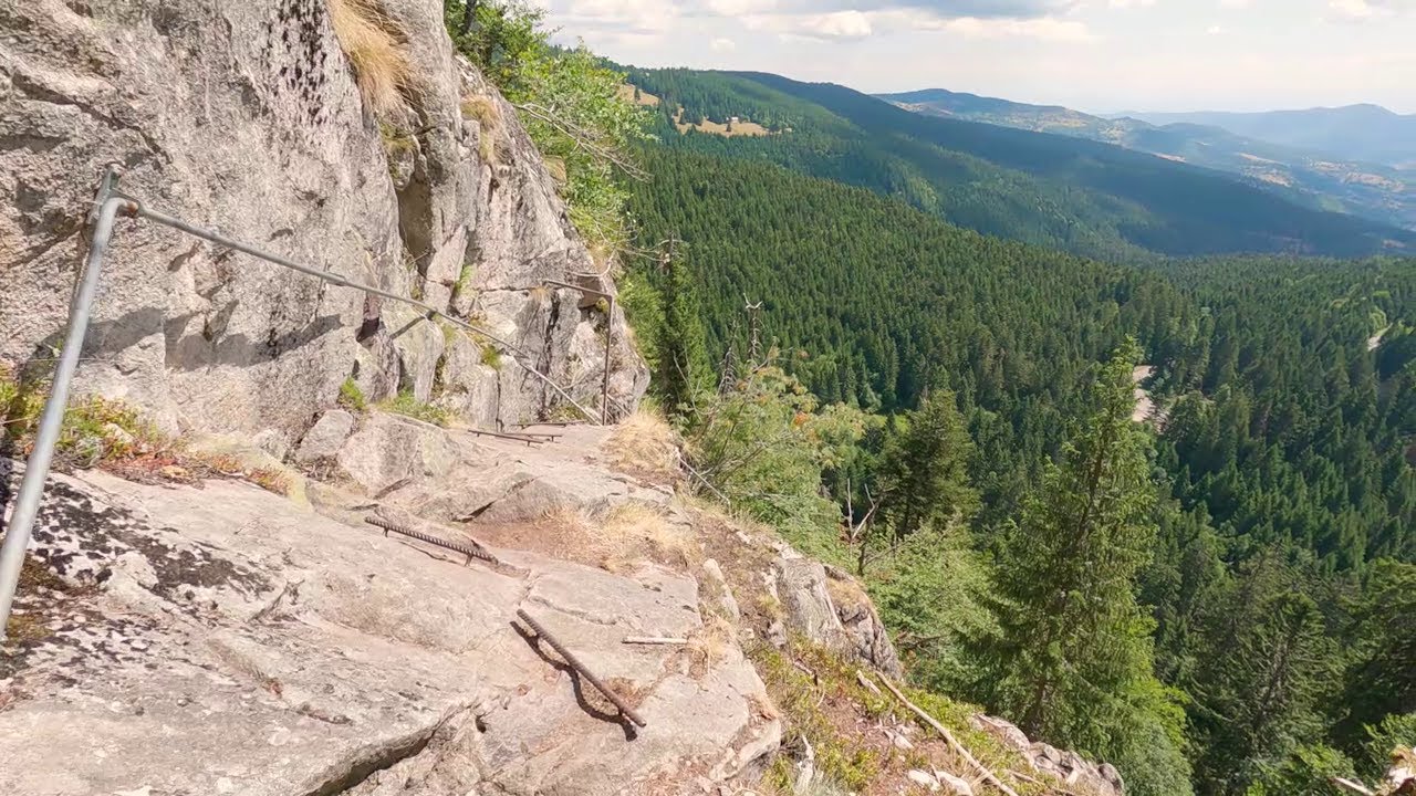Randonnée Vosgienne au depart du col de la schlucht jusqu'au lac vert