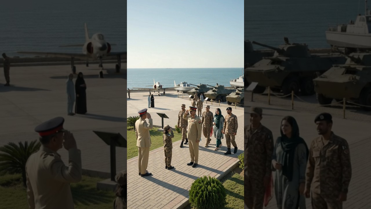 🇵🇰🫡 A Little Girl&rsquo;s Proud Salute at Pakistan Army Heritage Place ❤️ #PakArmy #SaluteStories #Shorts