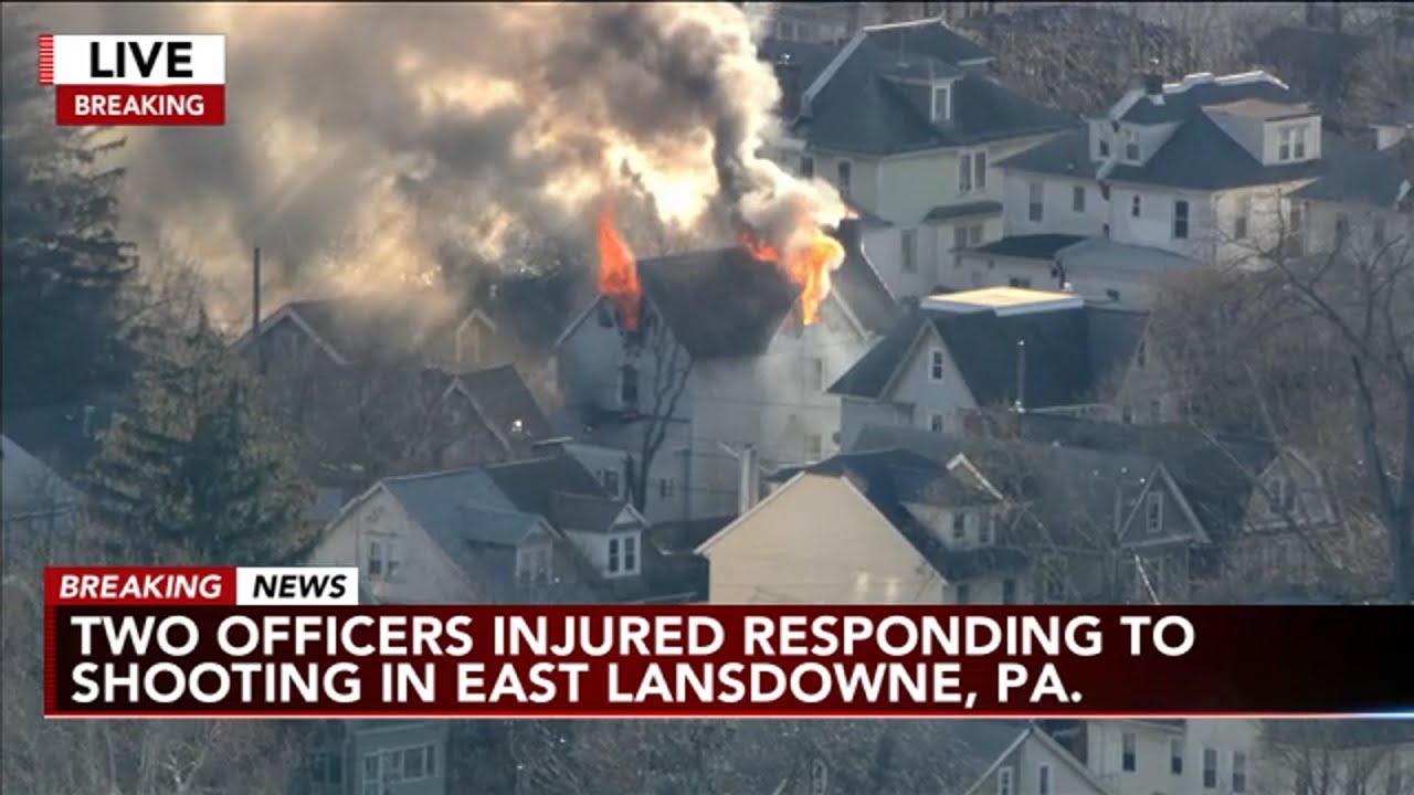 2 officers shot in Pennsylvania while responding to 911 call about child shot