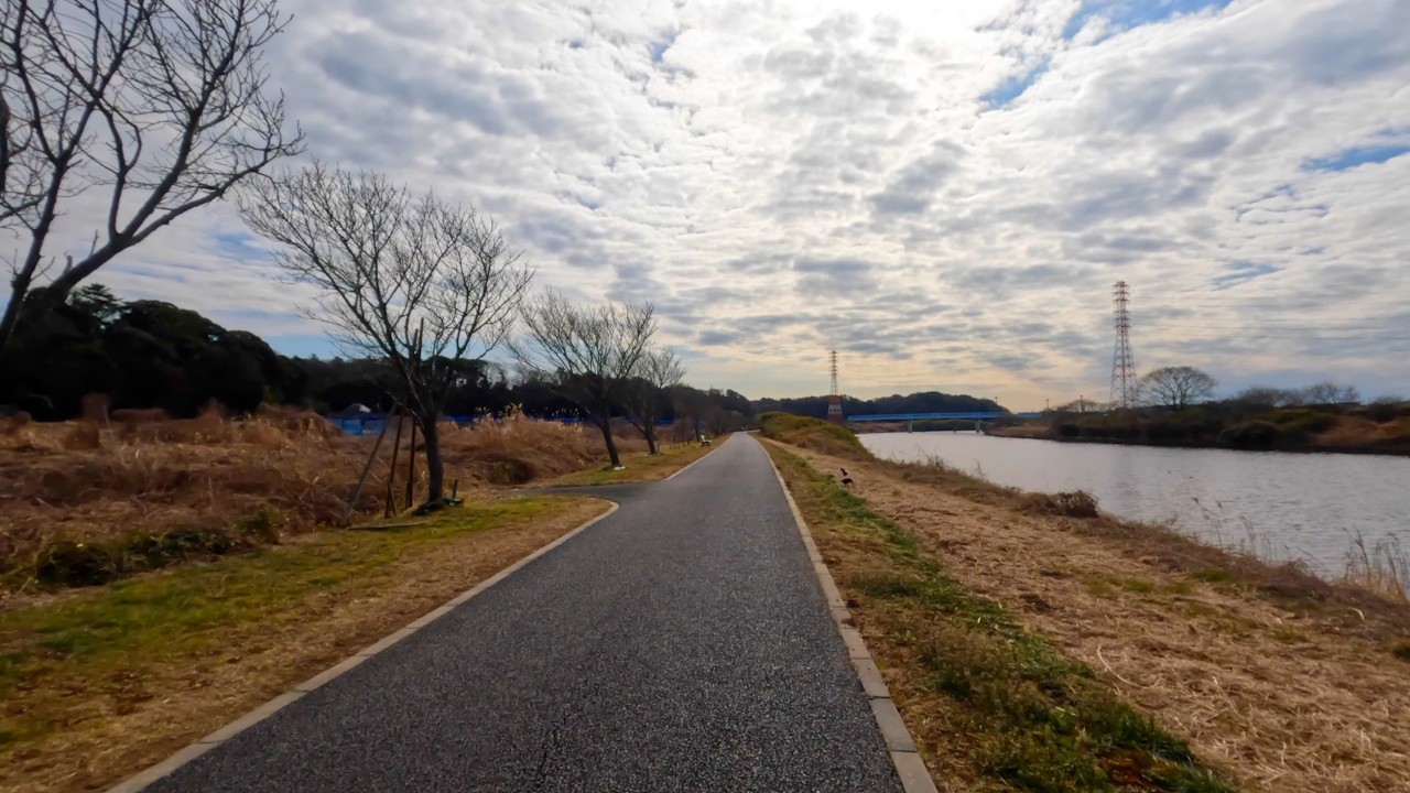 Peaceful Walk Along the Inba Shinkawa River｜Calm Japanese Waterside