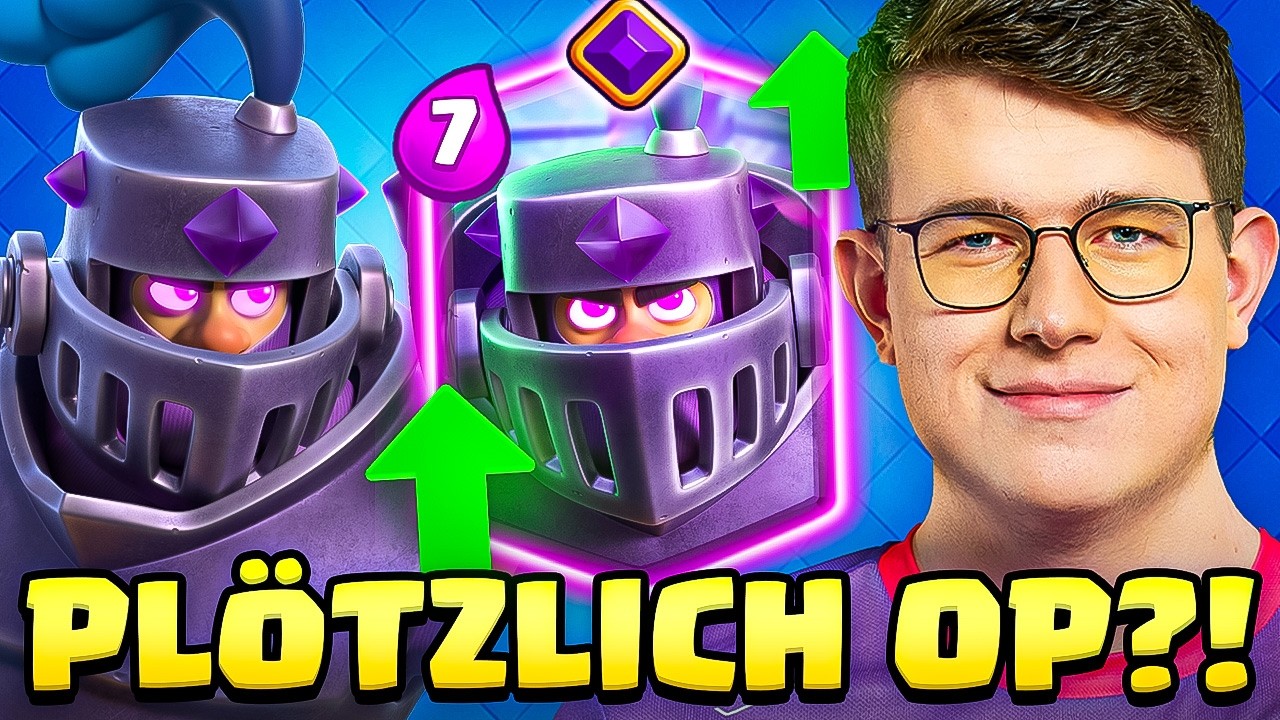 😱🤯MEGARITTER ist PL&Ouml;TZLICH OP?! (NEUES DECK) | Clash Royale Deutsch