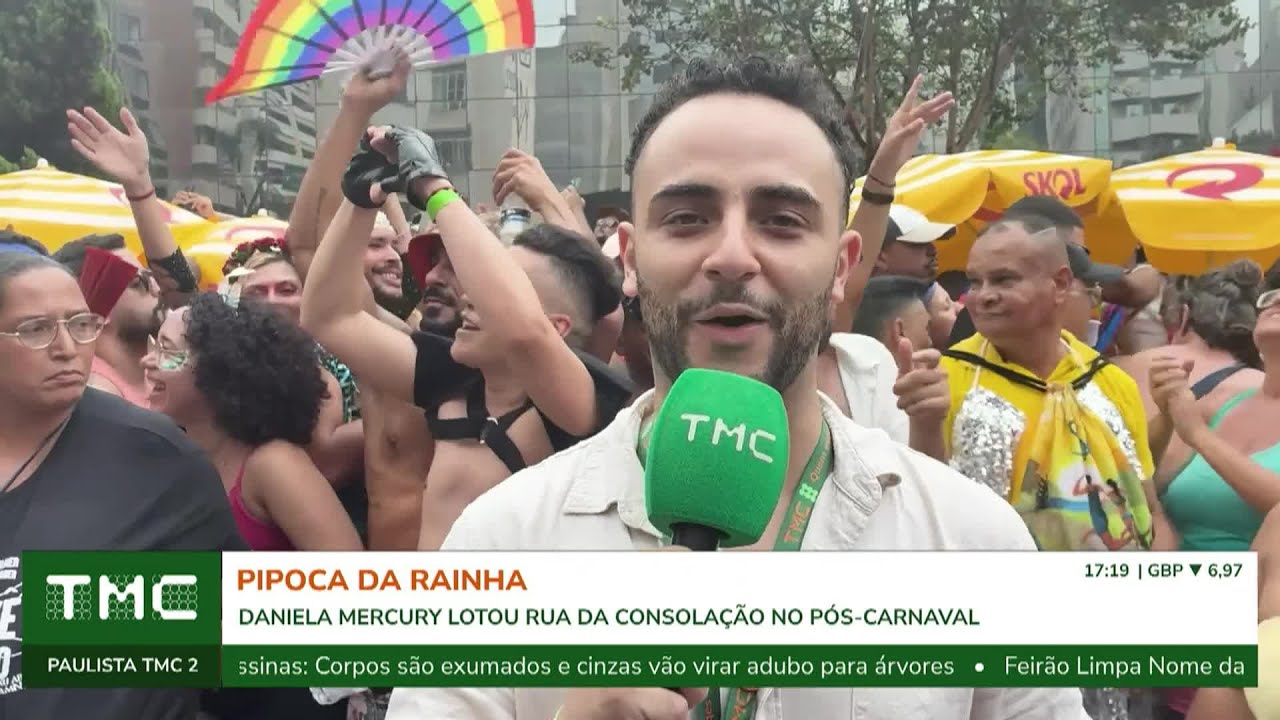 PÓS-CARNAVAL EM SP: PEDRO SAMPAIO, DANIELA MERCURY E BAIANASYSTEM AGITAM MULTIDÃO