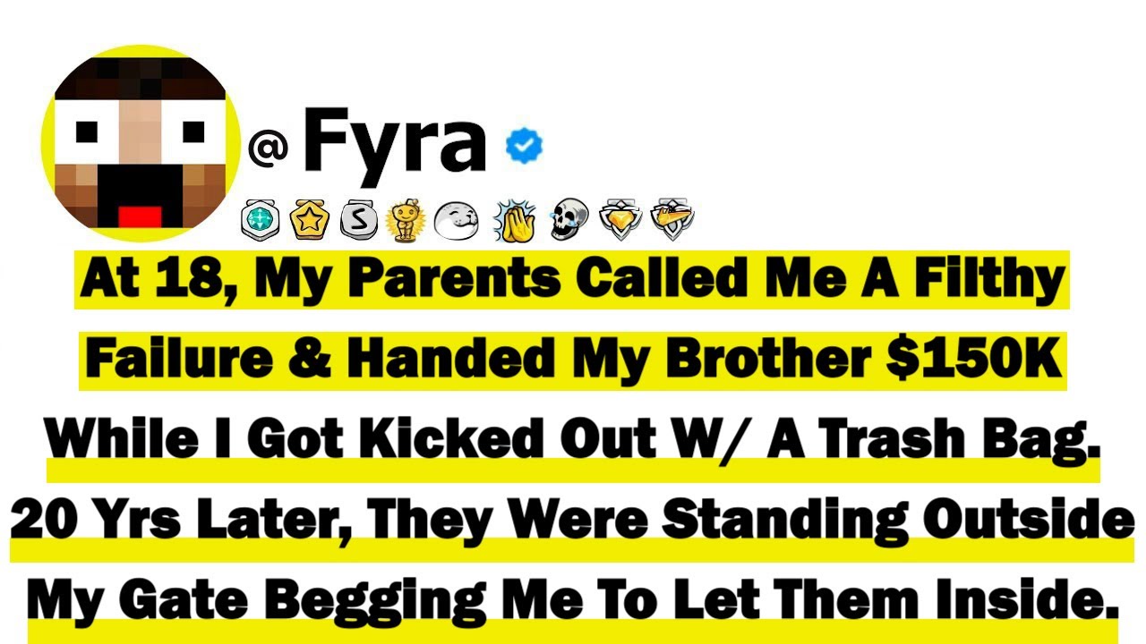 At 18, My Parents Called Me A Filthy Failure & Handed My Brother $150K While I Got Kicked Out With A