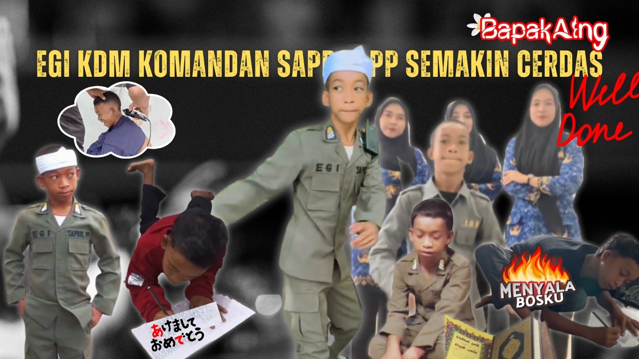 WELL‼️EGI KDM KOMANDAN SAPROL PP SEMAKIN CERDAS