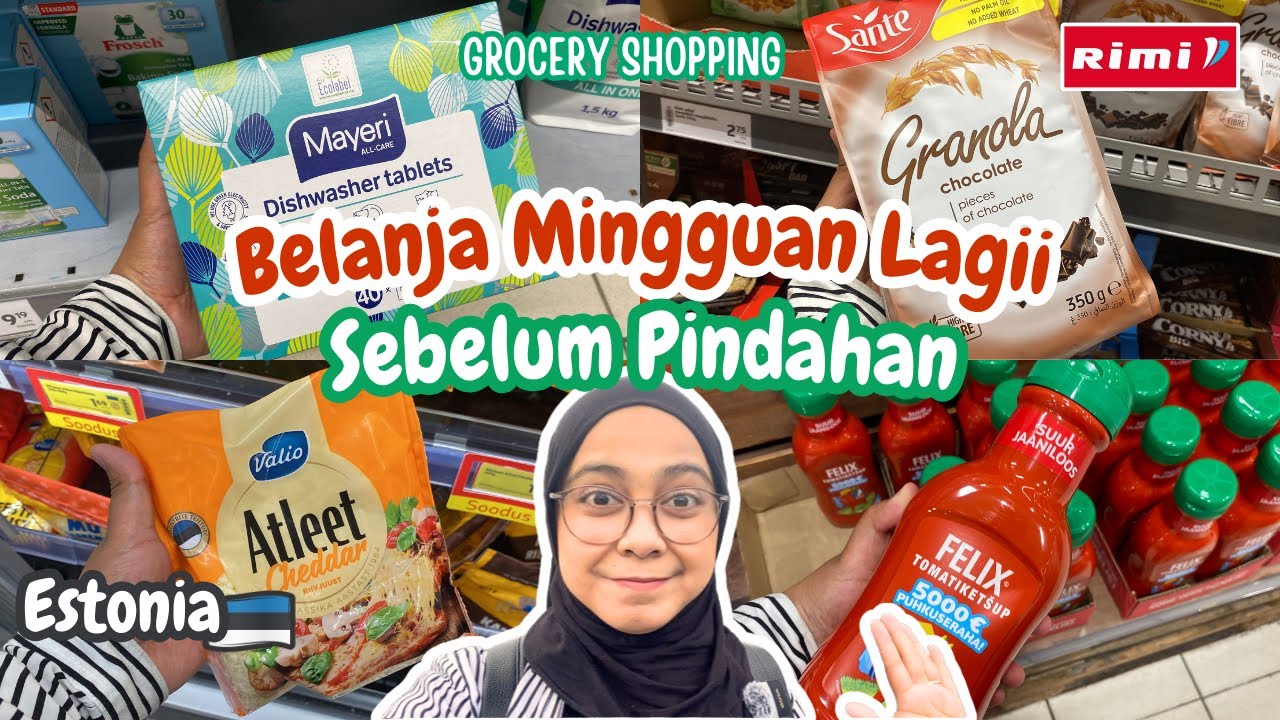 BELANJA MINGGUAN LAGI SEBELUM PINDAHAN 🛒🧄🥭🏡
